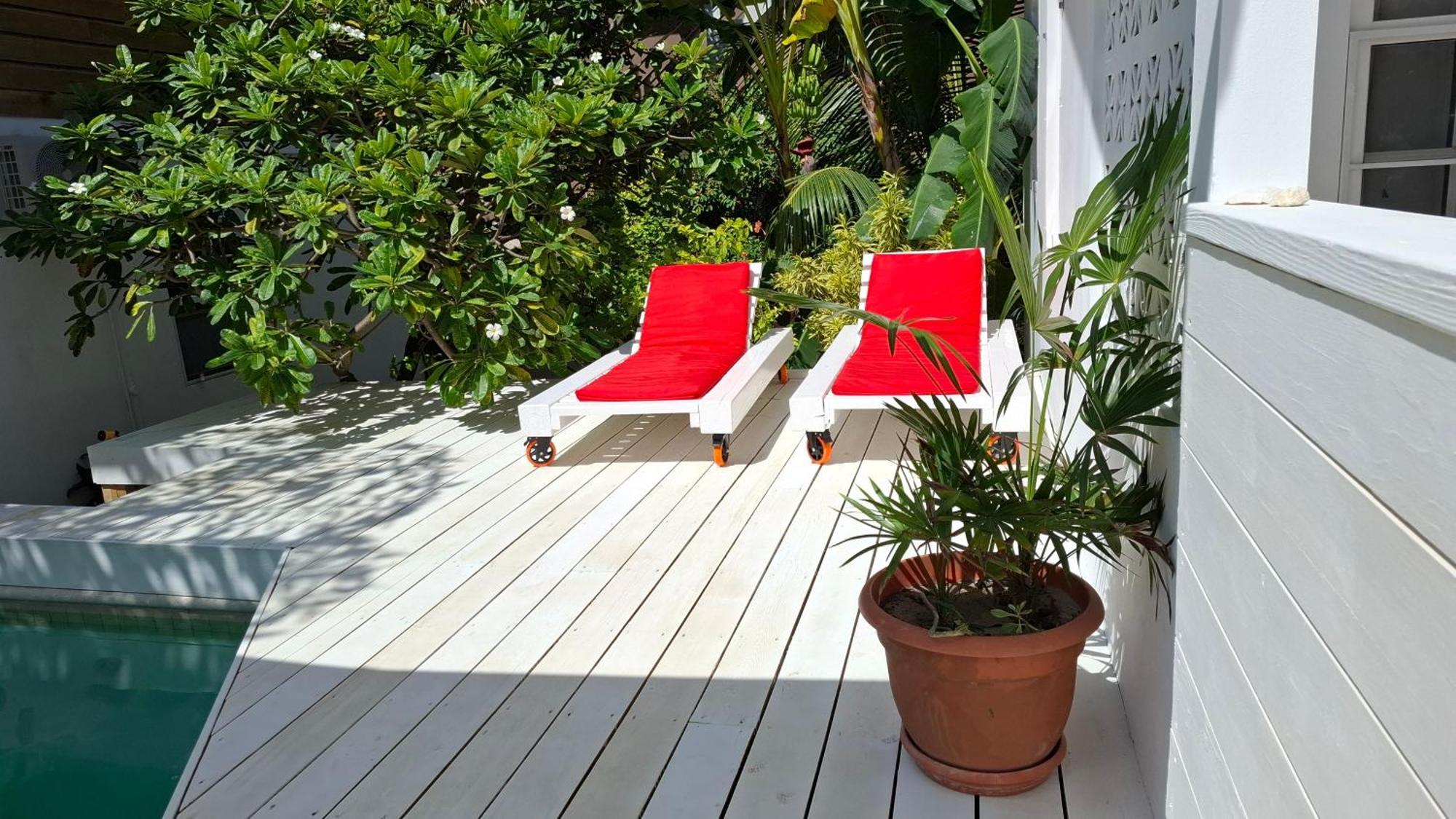 Amanda'S Place Green Studio - Pool And Tropical Garden Caye Caulker Ngoại thất bức ảnh