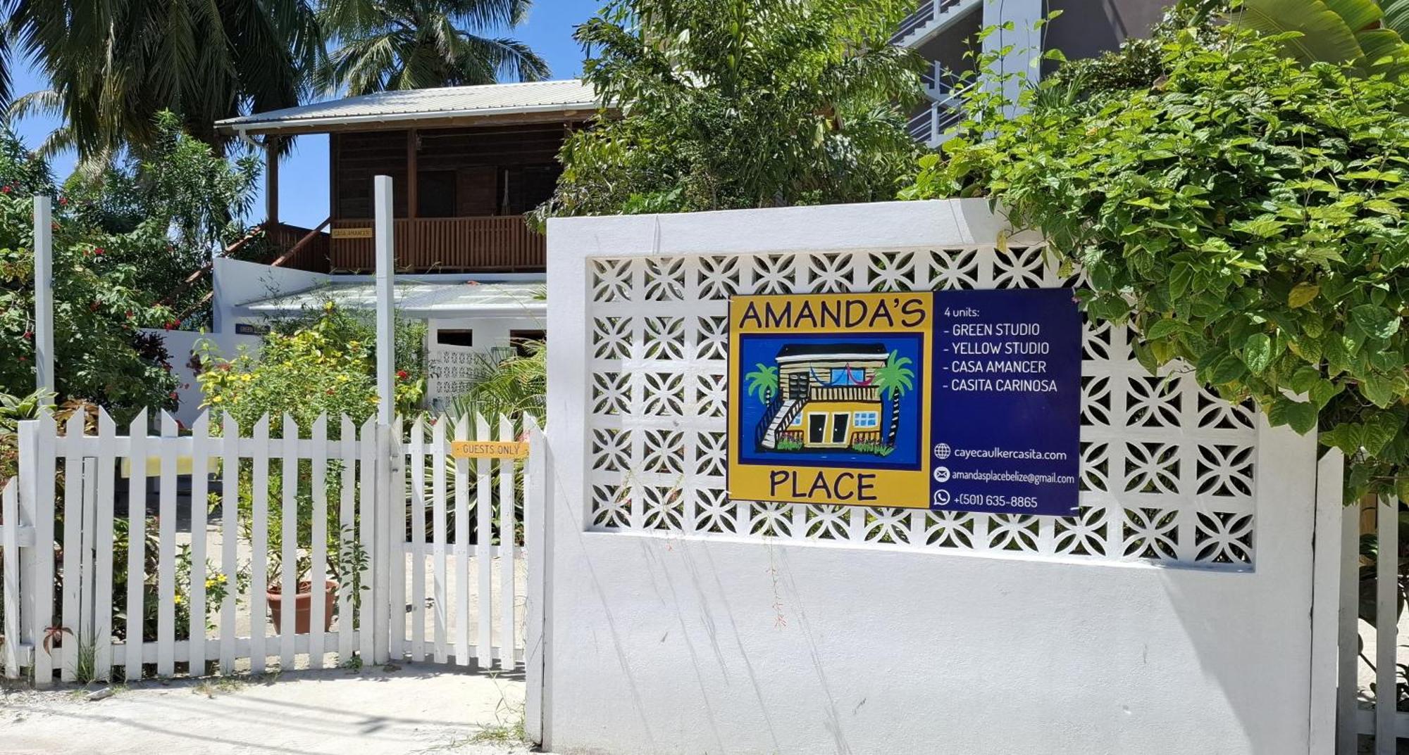 Amanda'S Place Green Studio - Pool And Tropical Garden Caye Caulker Ngoại thất bức ảnh