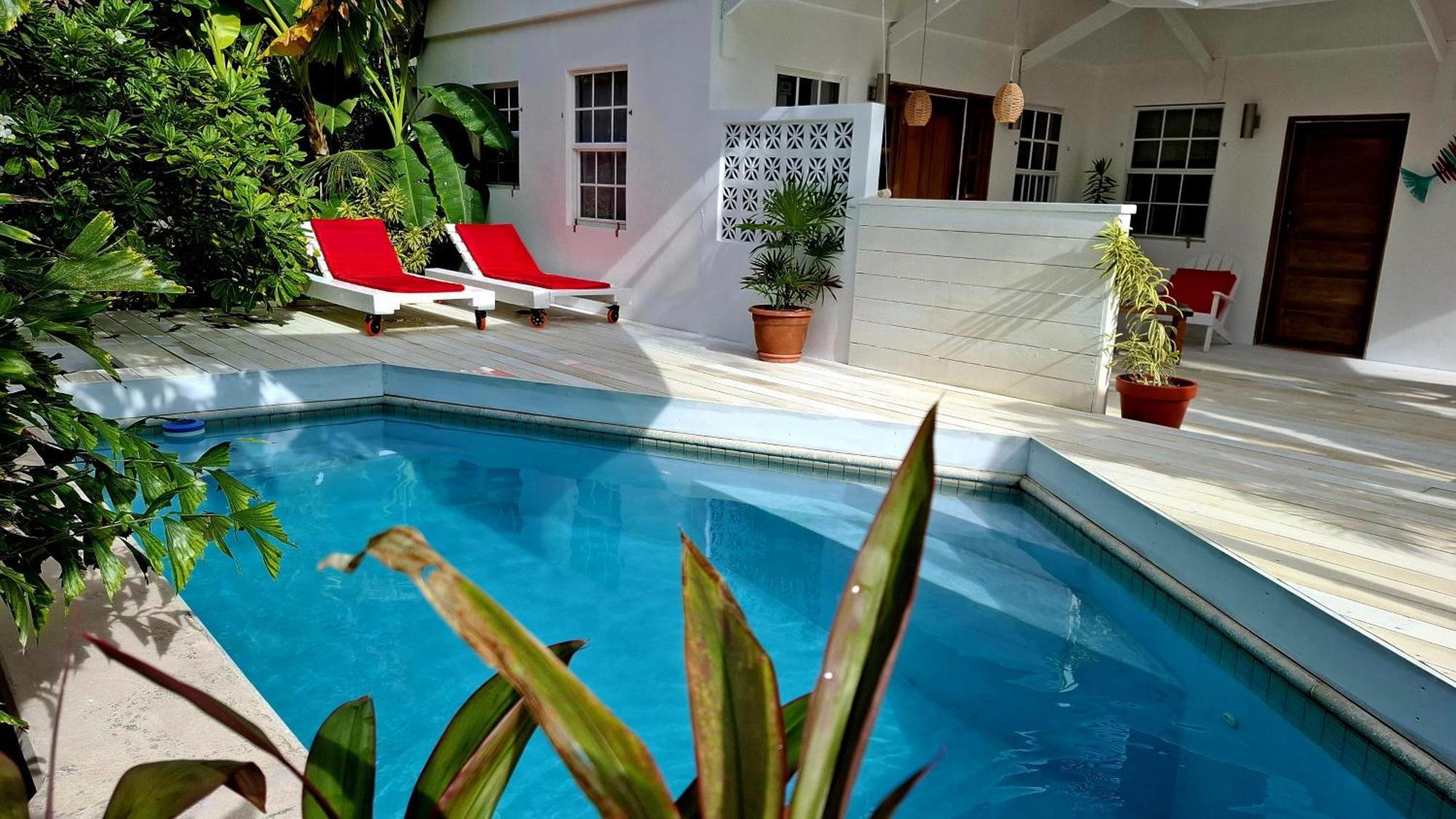 Amanda'S Place Green Studio - Pool And Tropical Garden Caye Caulker Ngoại thất bức ảnh